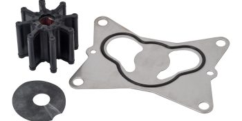 Quicksilver 8M0137221 Heavy Duty Sea Water Pump Impeller Repair Kit, 4.5L and 6.2L MerCruiser V6 and V8 Engines