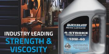 Quicksilver 10W-40 Marine Engine Oil, 1 Gallon