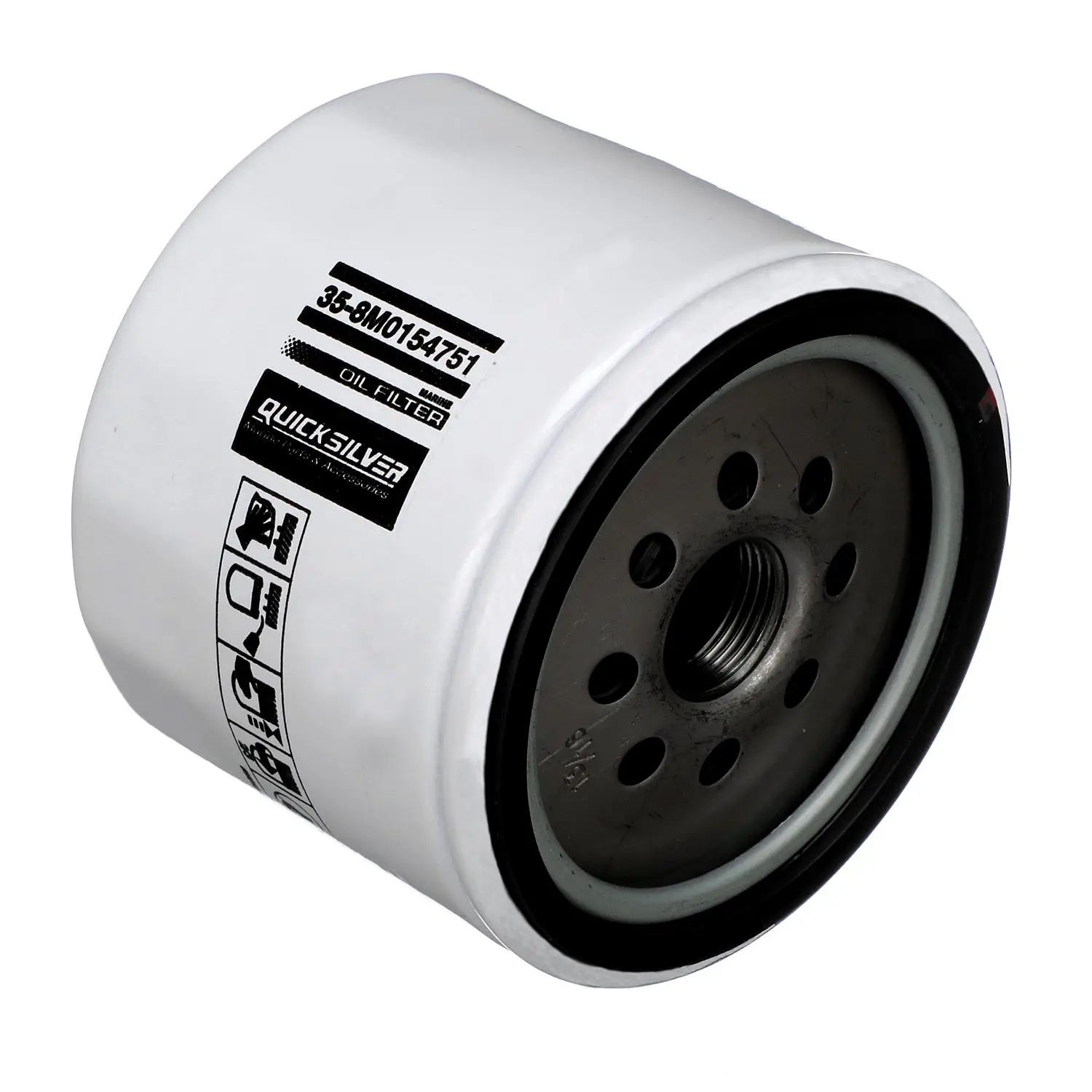 Quicksilver 8M0154751 Oil Filter for Various Marine Engines