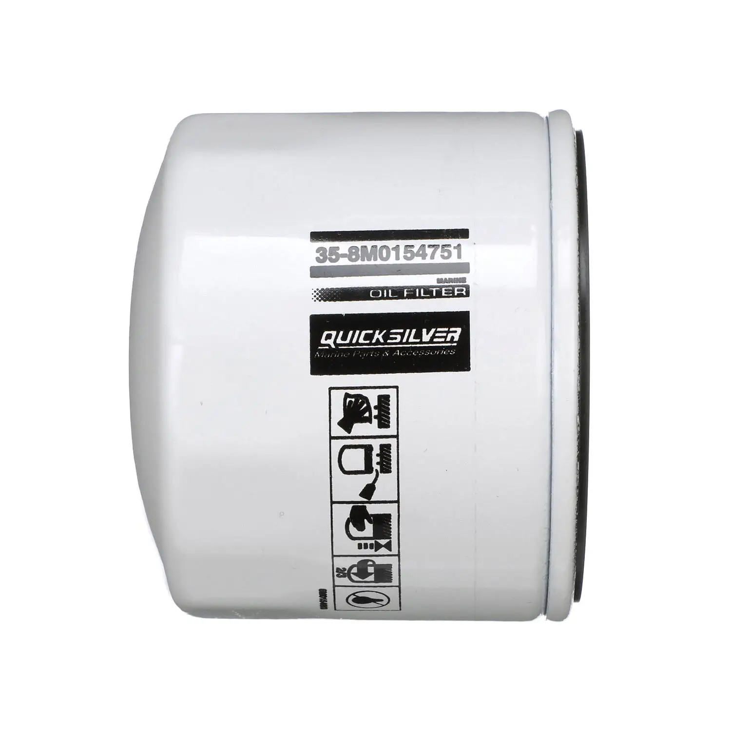 Quicksilver 8M0154751 Oil Filter for Various Marine Engines - Image 2