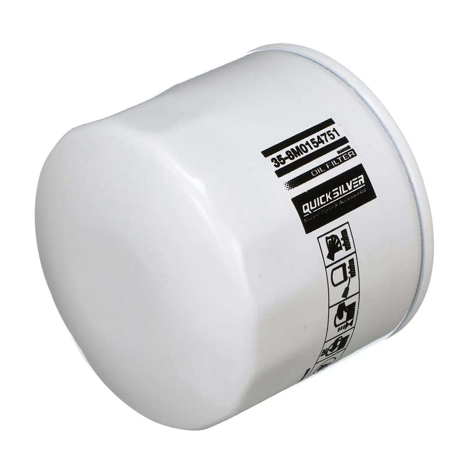 Quicksilver 8M0154751 Oil Filter for Various Marine Engines - Image 3