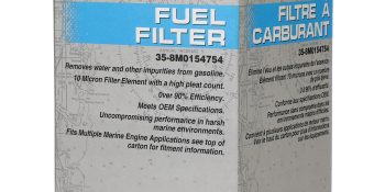 Quicksilver 8M0154754 Water Separating Fuel Filter for Select Yamaha 2-Stroke and 4-Stroke Outboards