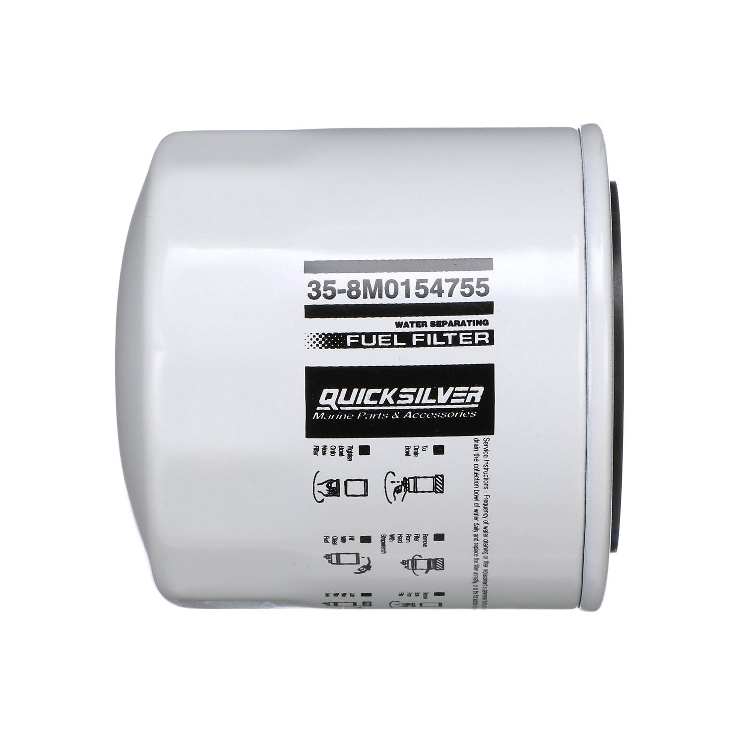 Quicksilver 8M0154755 Water Separating Fuel Filter for Various Marine Engines - Image 3