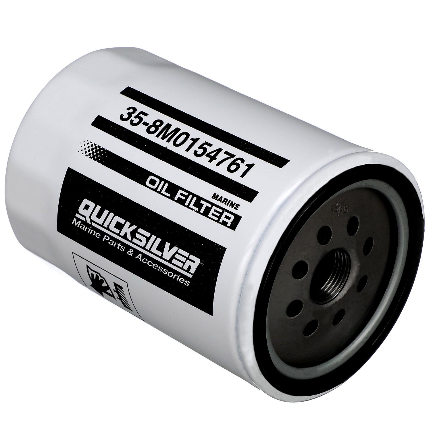 Quicksilver 8M0154761 Oil Filter for Various Marine Engines