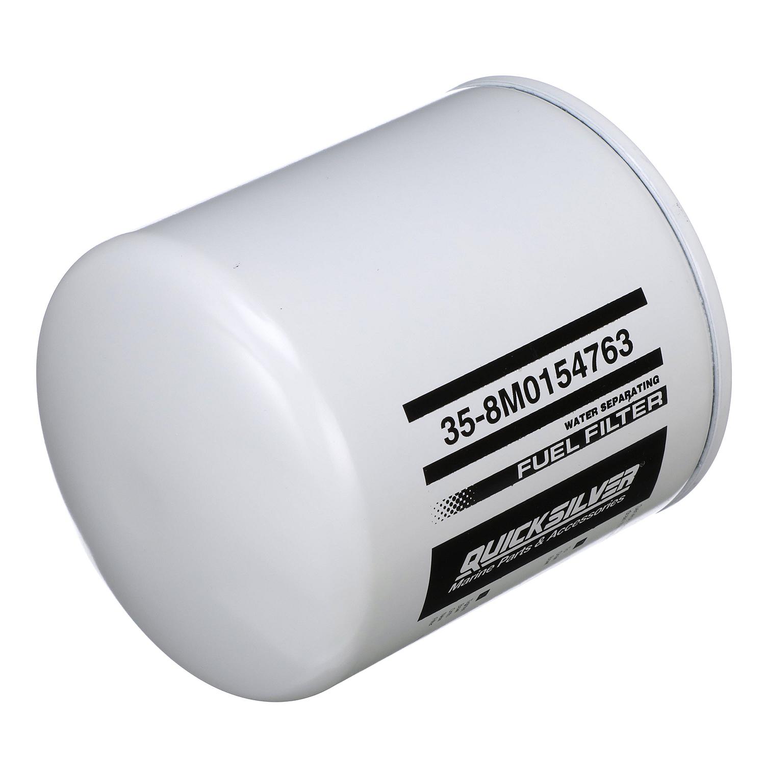 Quicksilver 8M0154763 Water Separating Fuel Filter for Select Johnson/Evinrude Mid-Late 1990s 250/300hp Outboards - Image 3