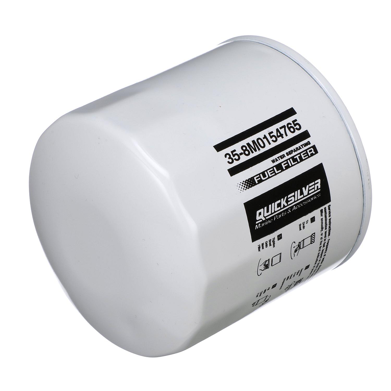 Quicksilver 8M0154765 Water Separating Fuel Filter for Various Marine Engines