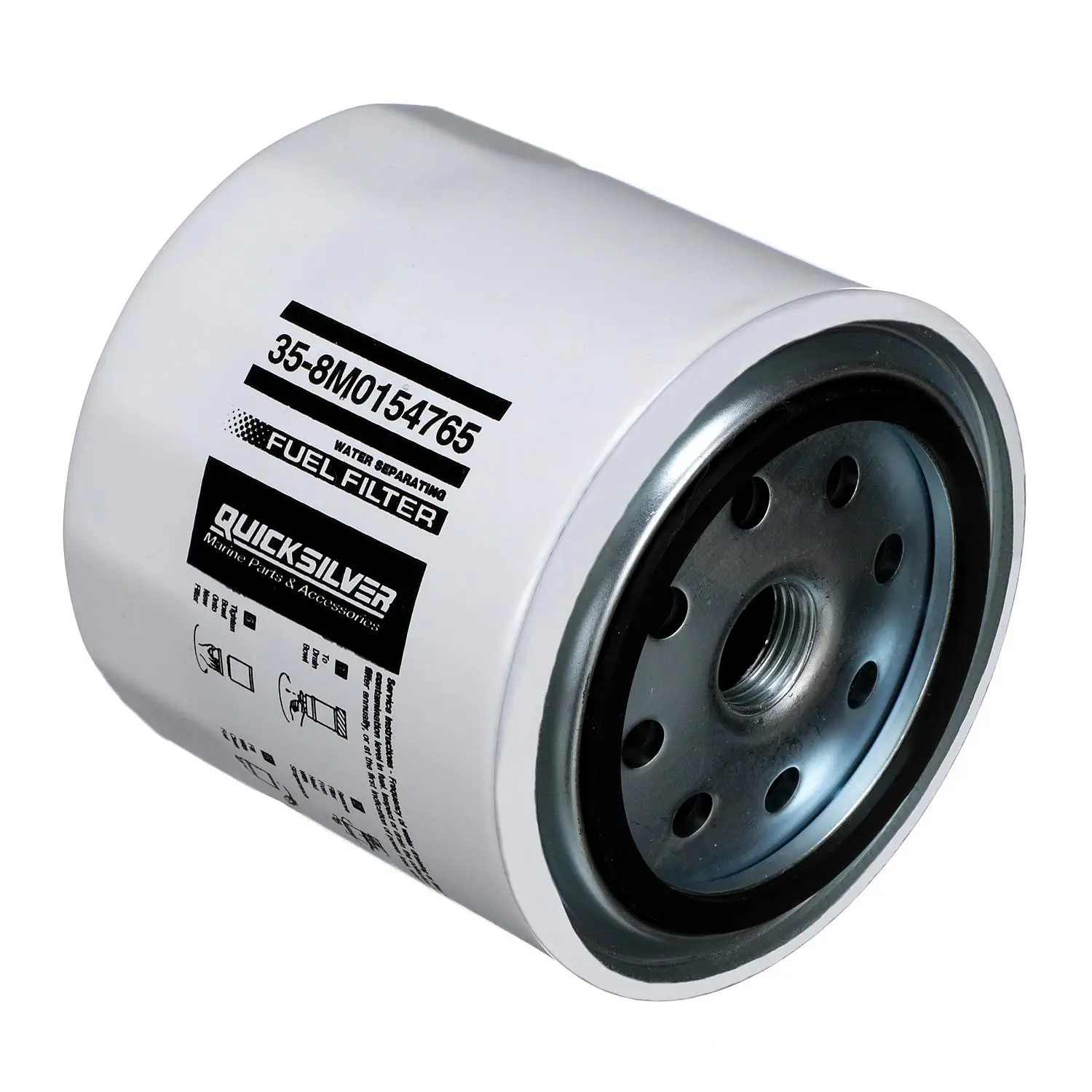 Quicksilver 8M0154765 Water Separating Fuel Filter for Various Marine Engines - Image 2