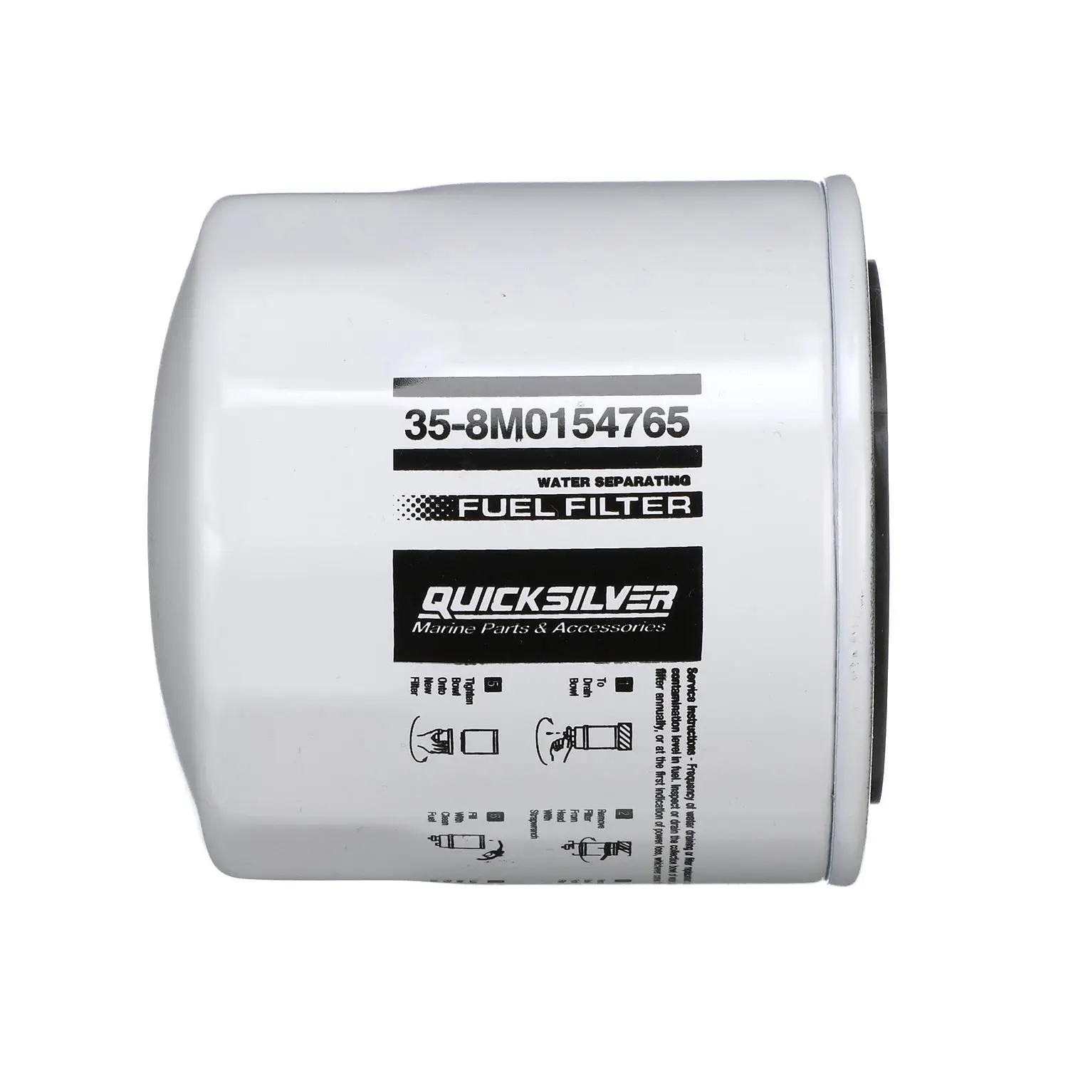 Quicksilver 8M0154765 Water Separating Fuel Filter for Various Marine Engines - Image 3