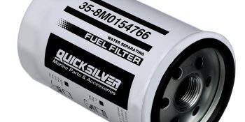 Quicksilver 8M0154766 Water Separating Fuel Filter for Select Yamaha 2-Stroke & 4-Stroke up to 115hp Outboards