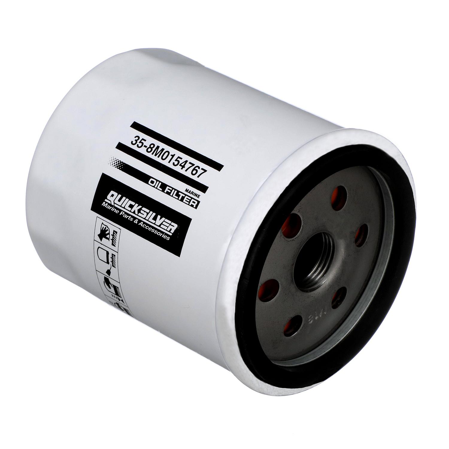 Quicksilver 8M0154767 Oil Filter for Various Marine Engines