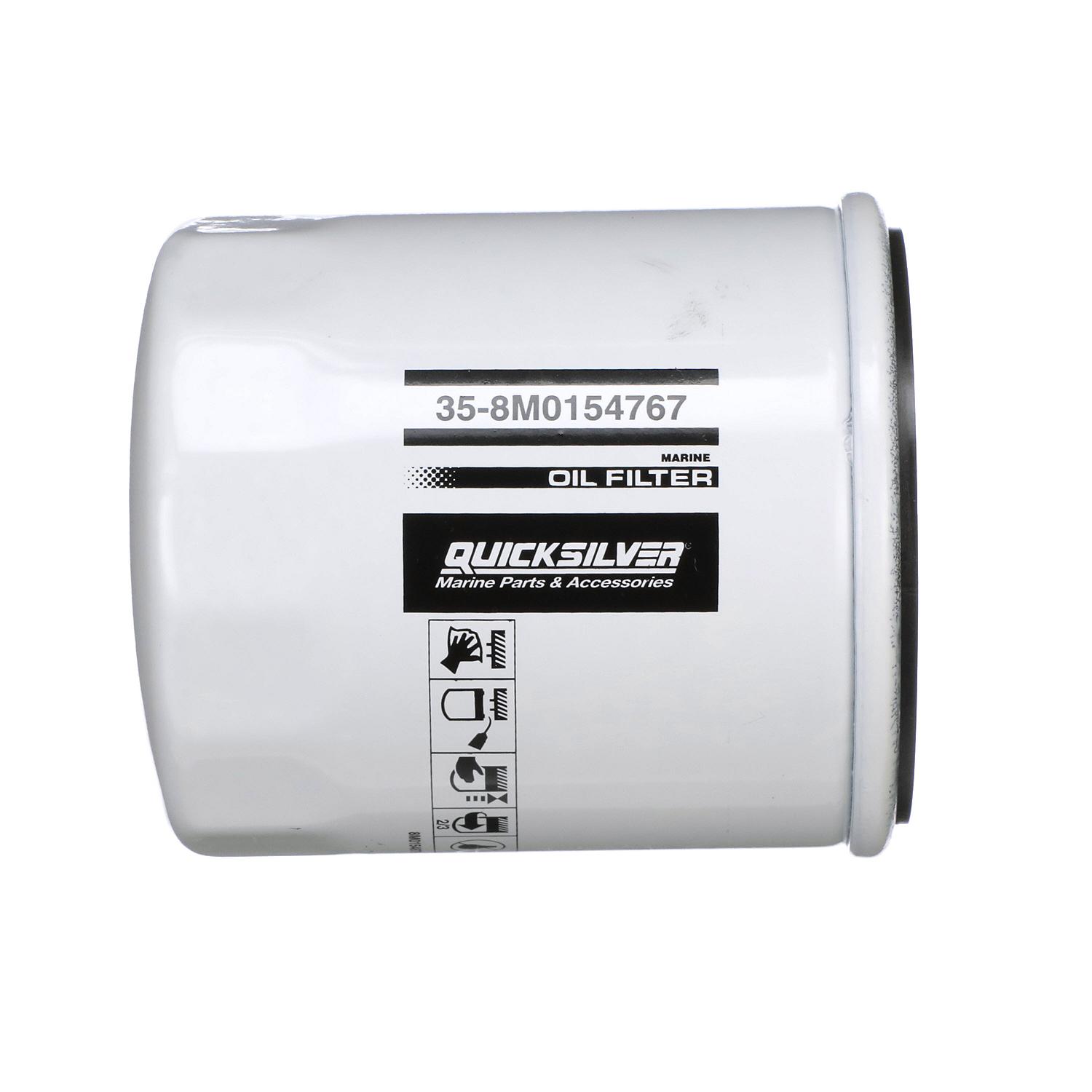 Quicksilver 8M0154767 Oil Filter for Various Marine Engines - Image 3