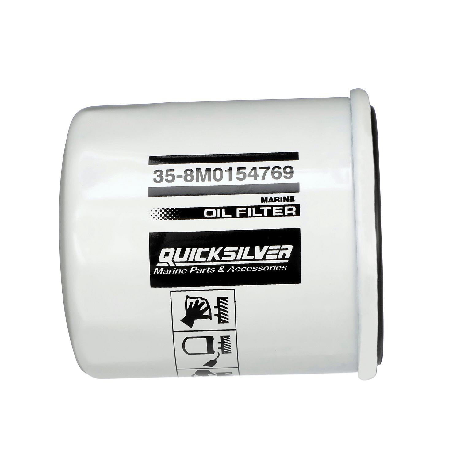 Quicksilver 8M0154769 Oil Filter for Various Marine Engines - Image 4