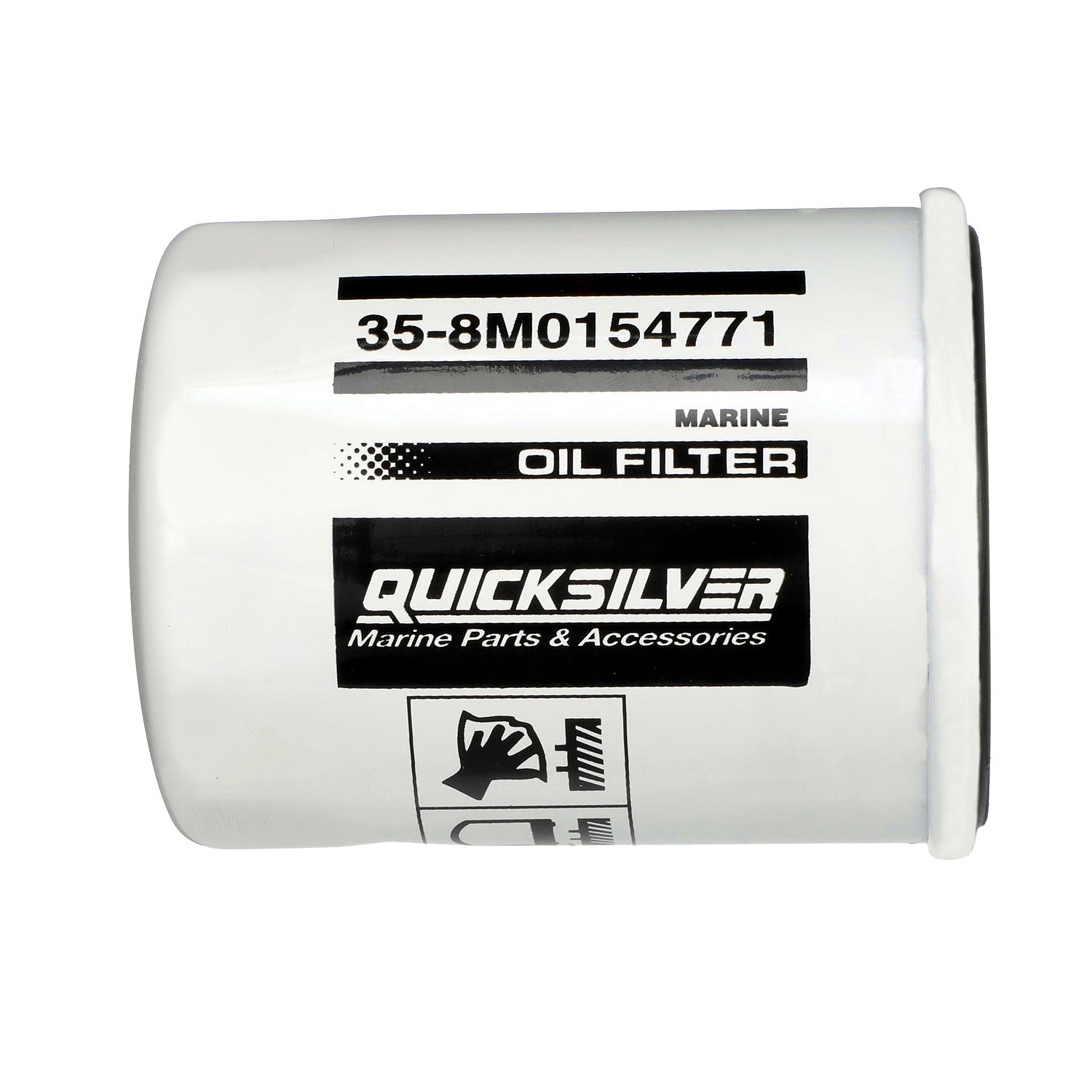 Quicksilver 8M0154771 Oil Filter for Various Marine Engines - Image 3