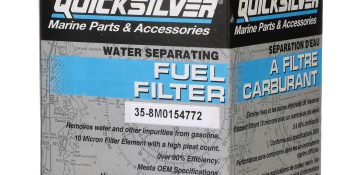 Quicksilver 8M0154772 Water Separating Fuel Filter for Select Johnson and Evinrude Outboards