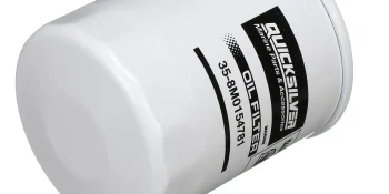 Quicksilver 8M0154781 Oil Filter for Select Johnson/Evinrude 90/115hp and Select Suzuki 70-115hp