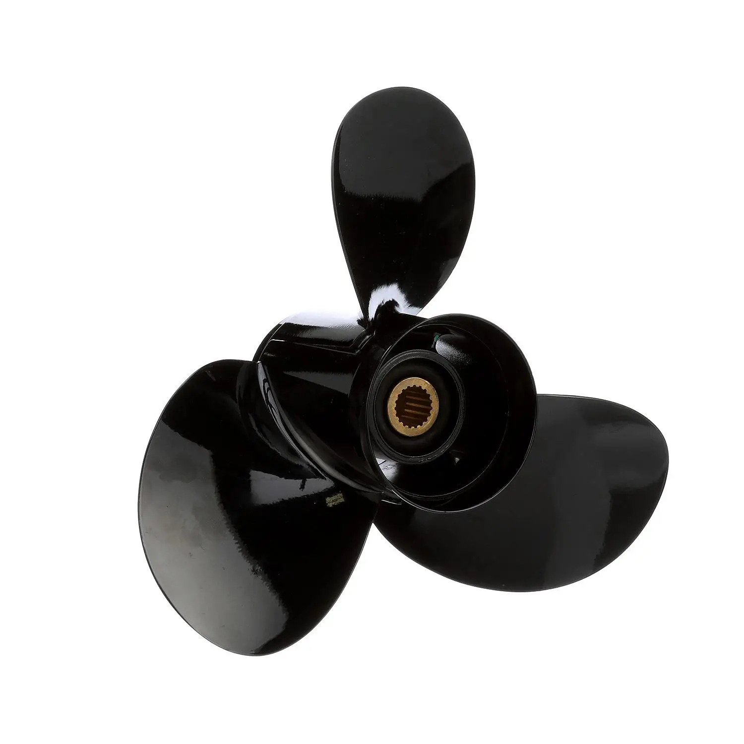 Quicksilver Black Diamond Bravo Two Propeller Black Finish, 18.8" Diameter x 17" Pitch, Right Hand Rotation - Image 5