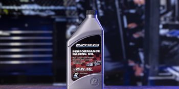 Quicksilver 8M0157702 25W-40 Synthetic Performance Racing Oil, 1 Qt.
