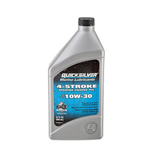 Quicksilver 10W-30 Oil Change Kit for 4-Stroke Yamaha F150 Outboards