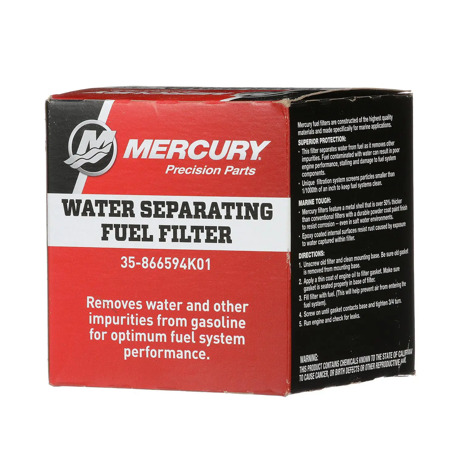 Mercury Water-Separating Fuel Filter 866594K01 - Image 3