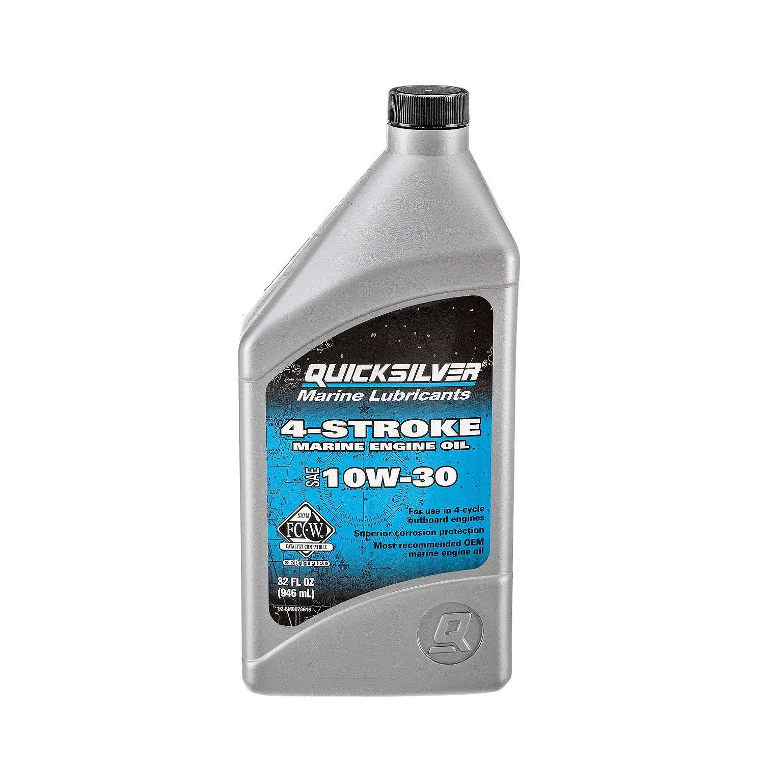 Quicksilver 25W-40 Oil Change Kit for 4-Stroke Yamaha F200 through F250 Outboards - Image 3