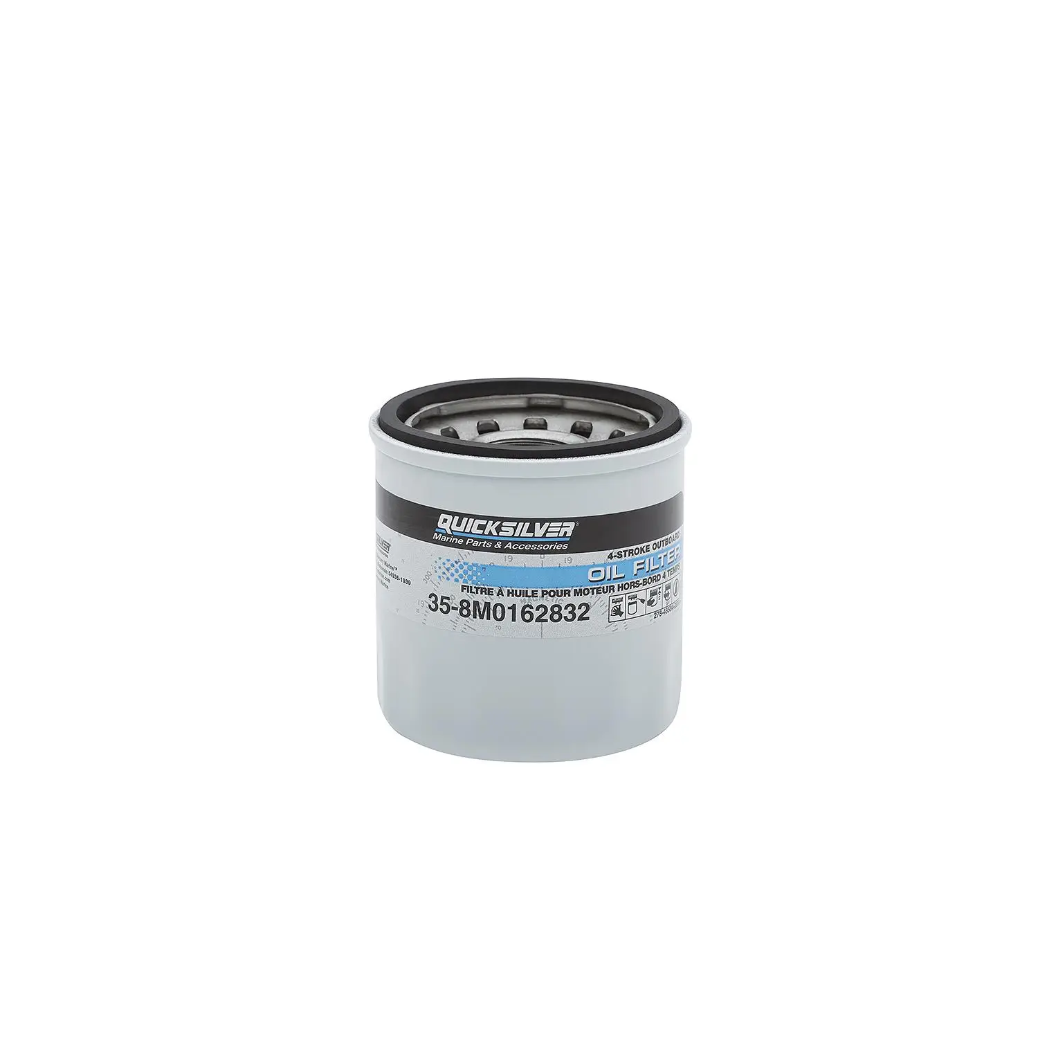 Quicksilver 8M0162832 Oil Filter for Select Mercury 9.9-30hp Outboards - Image 2