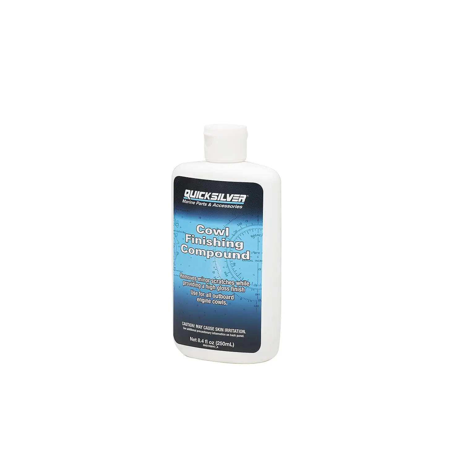 Quicksilver 8M0168837 High-Gloss Cowl Finishing Compound, Fine Grit, 8.4 oz. Bottle - Image 4