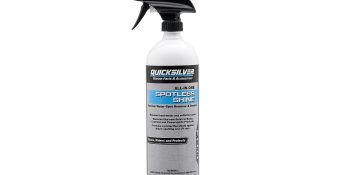 Quicksilver Spotless Shine For Marine Boats and Outboard Engines, RV and Powersports, 32 oz.