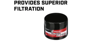 Mercury 4-Stroke Engine Oil Filter 877761K01 for Mercury 75-115hp FourStroke and 150hp EFI FourStroke Outboards