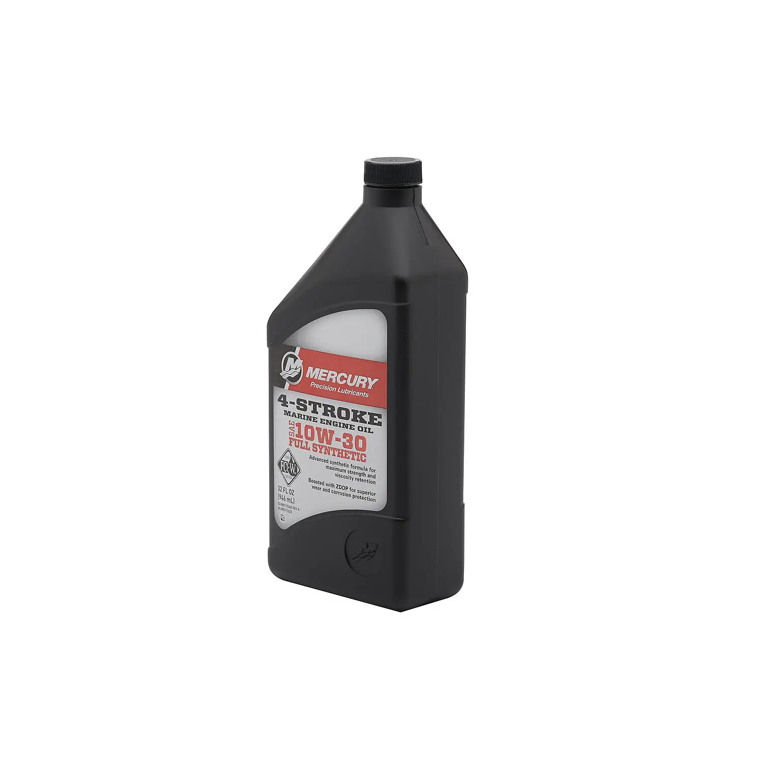 Mercury 8M0173223 SAE 10W-30 Full Synthetic 4-Stroke Marine Engine Oil - 1 Quart Bottle - Image 2