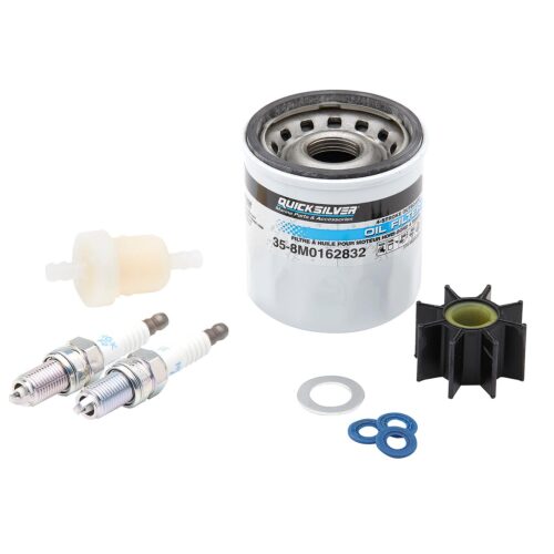 Quicksilver 8M0172122 Outboard Service Kit Mercury 15-20hp Carbureted Engines