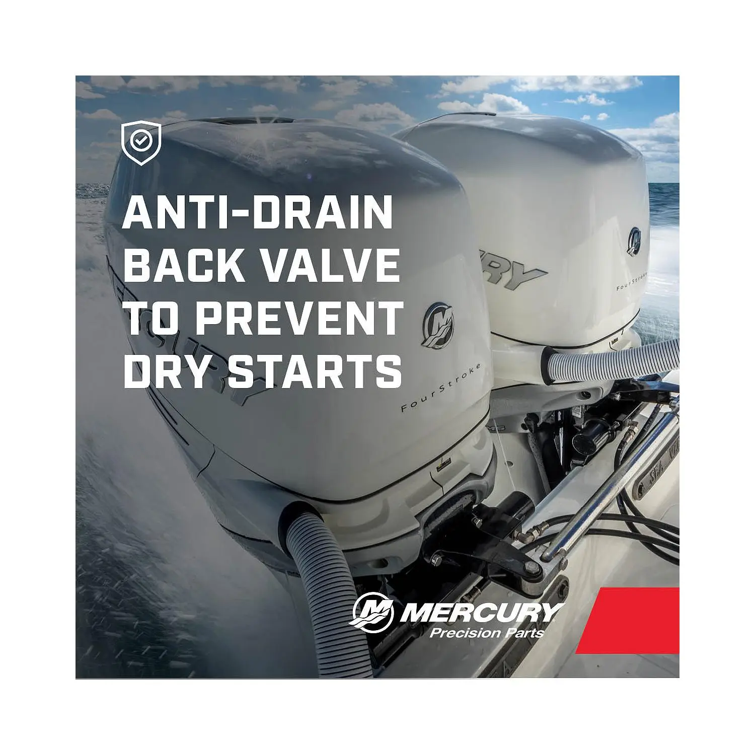 Mercury 4-Stroke Engine Oil Filter 877767K01 for Mercury L4 135-200hp Verado Outboards - Image 3