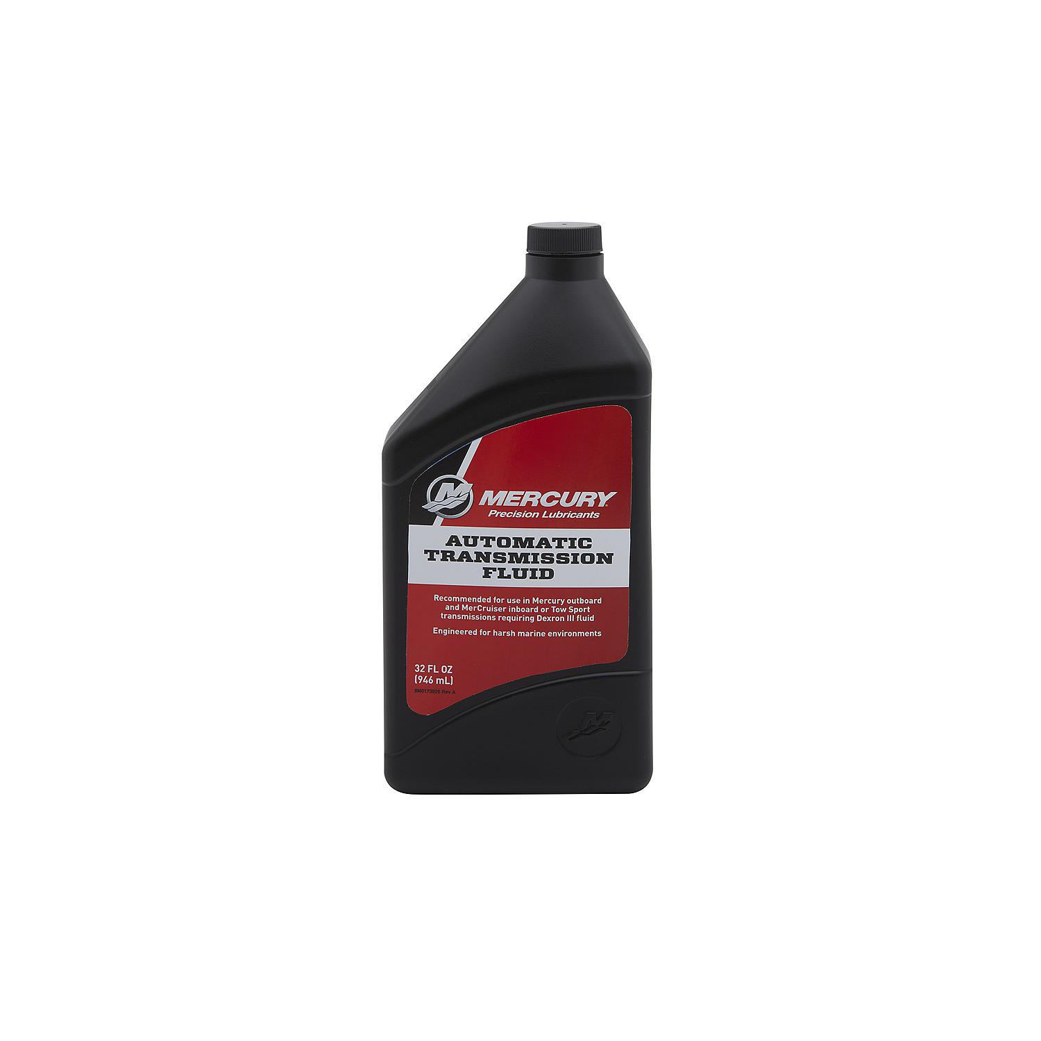 Mercury 8M0173229 Automatic Transmission Fluid - 1 Quart Bottle - Image 3