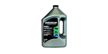 Quicksilver 8M0175743 2-Stroke PWC/Snowmobile Engine Oil, Premium Synthetic Blend, 1 Gallon