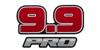 Mercury Rear 9.9hp Decal 8M0173449 for 333cc 2-Cyl EFI ProKicker Outboards