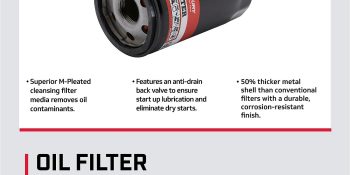 Mercury 4-Stroke Engine Oil Filter 877769K01 for Mercury L6 200-400hp Verado Outboards