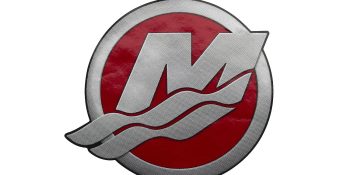 Mercury M-Icon Decal – Red 8M0178226 for 115-150hp EFI Pro XS Outboards