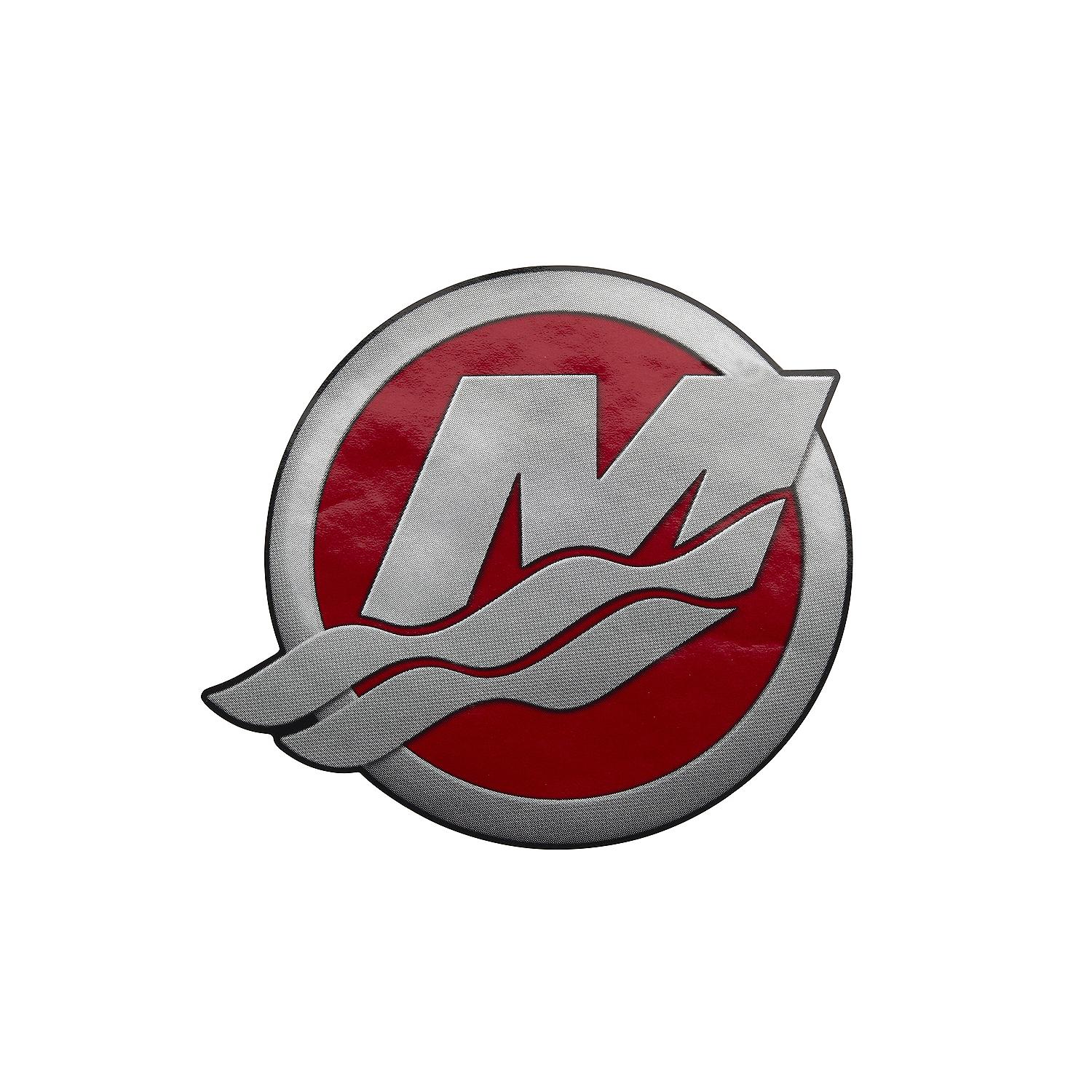 Mercury M-Icon Decal – Red 8M0178226 for 115-150hp EFI Pro XS Outboards