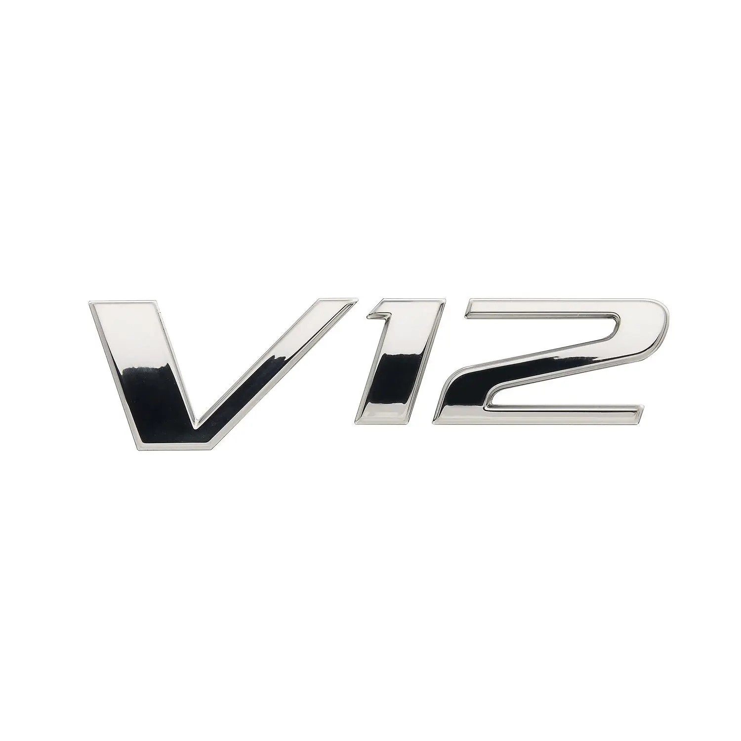 Mercury V12 Badge Decal 8M0178229 for 500hp SeaPro and 600hp Verado Outboards