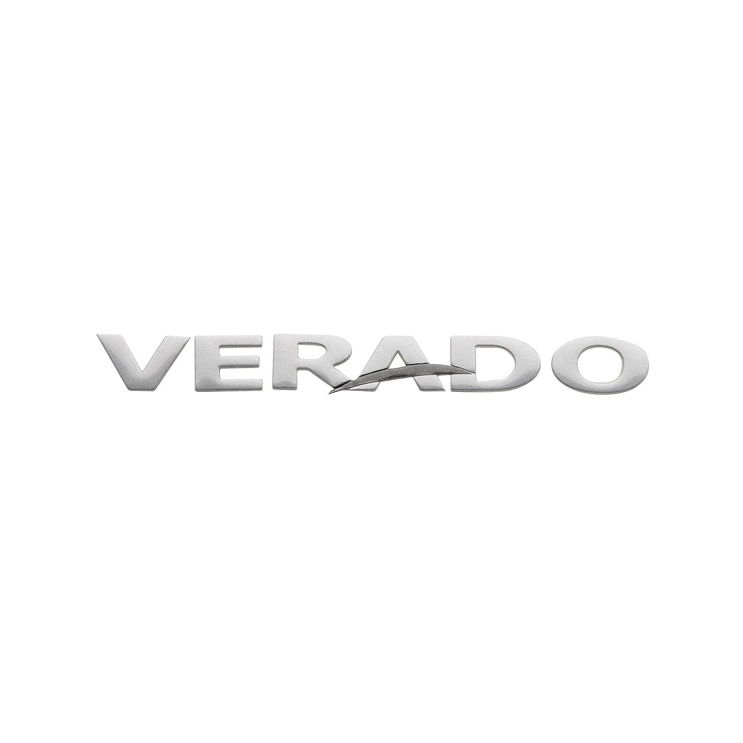 Mercury Verado Decal – Silver 8M0178230 for V8, V10 and V12 Verado and SeaPro AMS Outboards