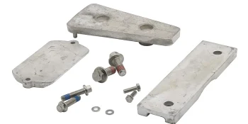 Mercury Magnesium Anode Kit 8M0179982 for Mercury 7.6L V12 600hp Verado and 500hp SeaPro Outboards