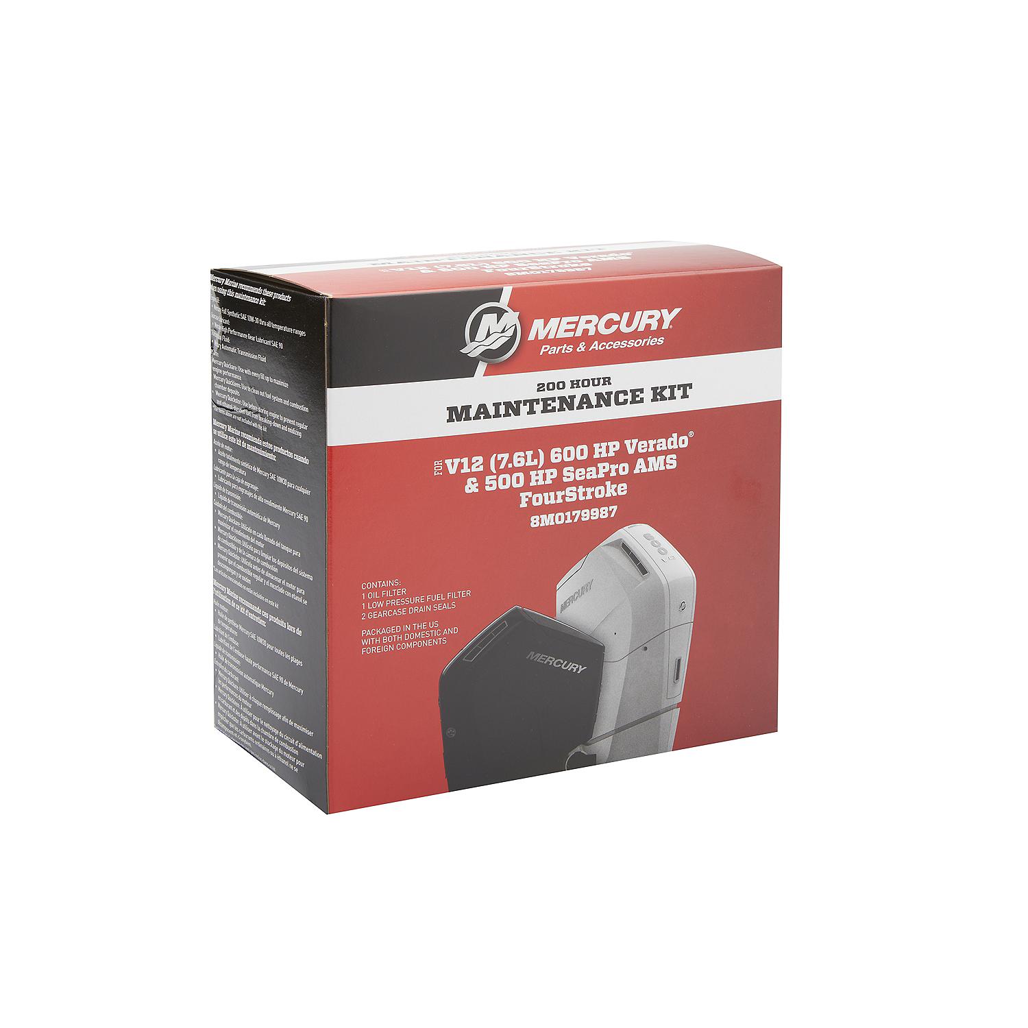 Mercury V12 500-600hp Verado 200 Hour Maintenance Kit - Image 3