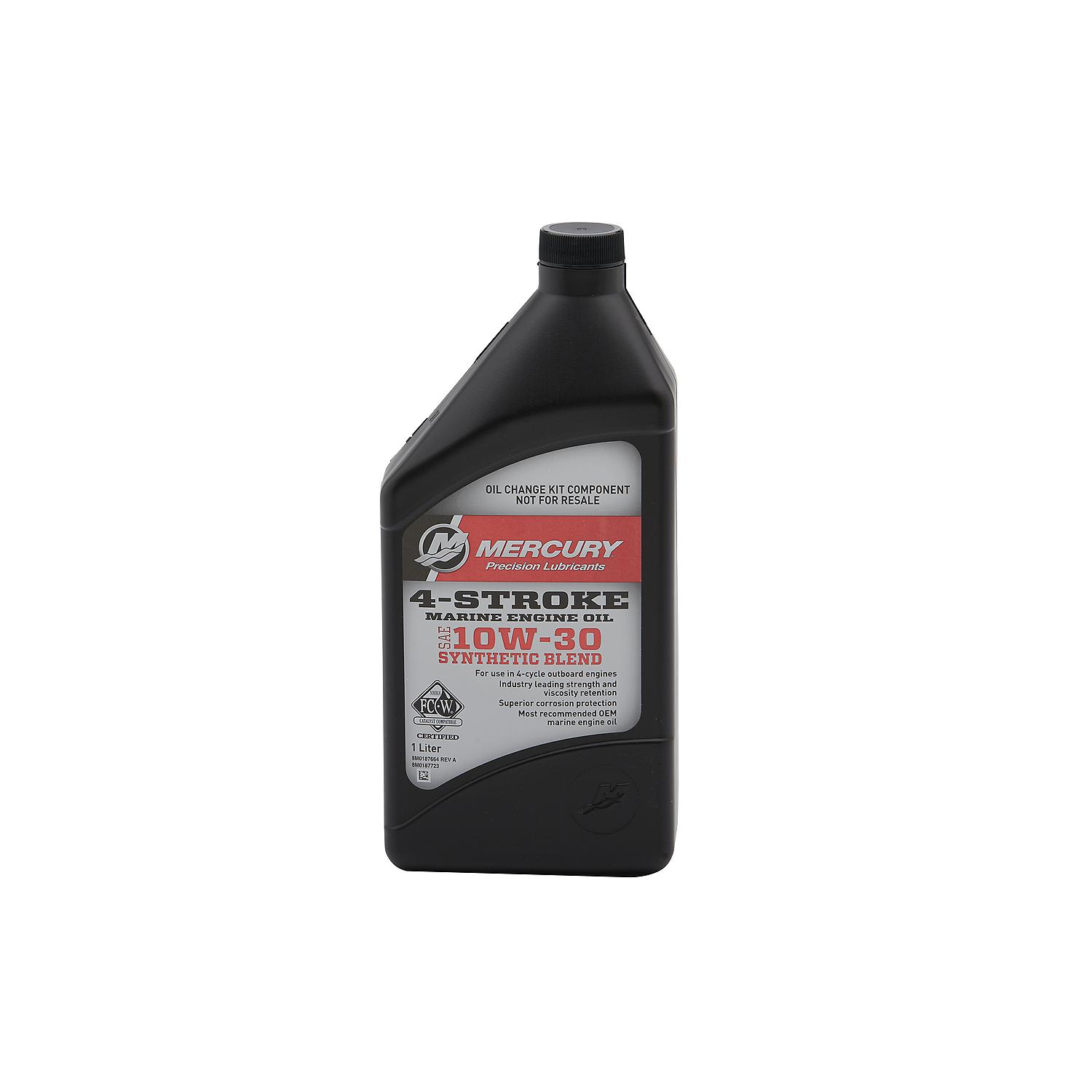 Mercury 8M0187621 SAE 10W-30 4-Stroke Outboard Oil Change Kit for Mercury V6 and V8 175-300hp Outboards - Image 3