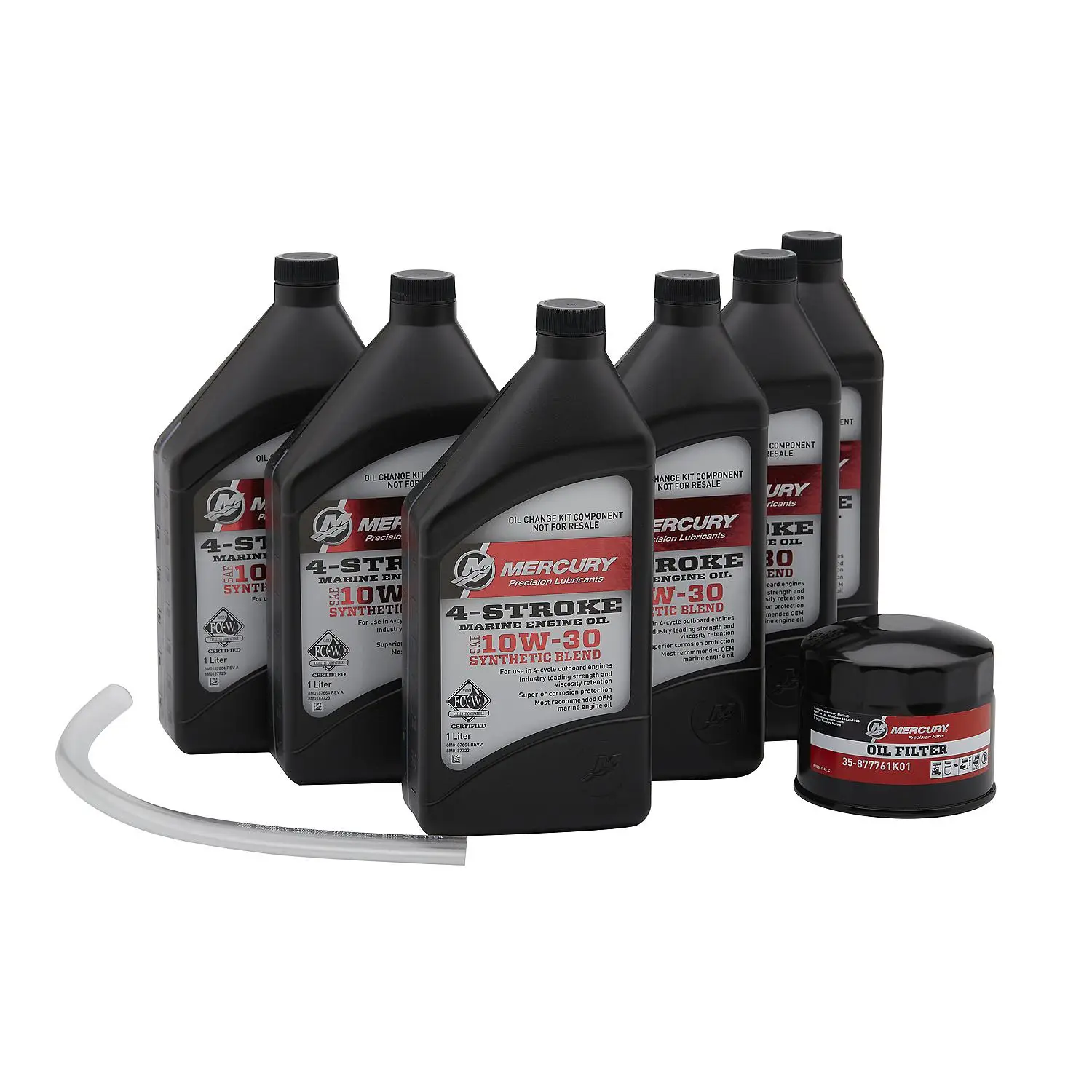 Mercury 8M0188357 SAE 10W-30 4-Stroke Outboard Oil Change Kit for Mercury and Mariner 150hp Outboards - Image 2