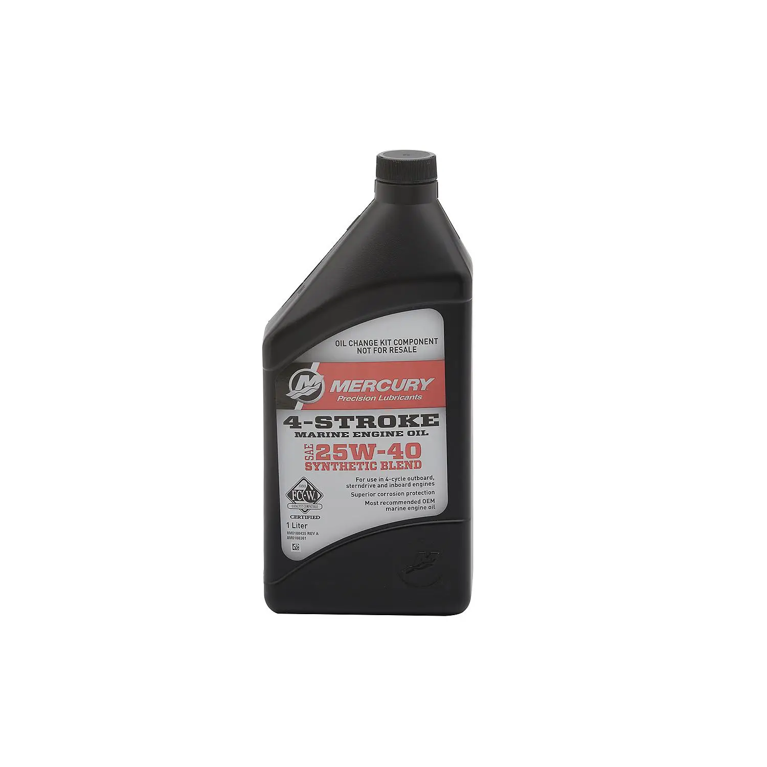 Mercury 8M0188358 SAE 25W-40 4-Stroke Outboard Oil Change Kit for Mercury L4 150-200hp Verado Outboards - Image 3