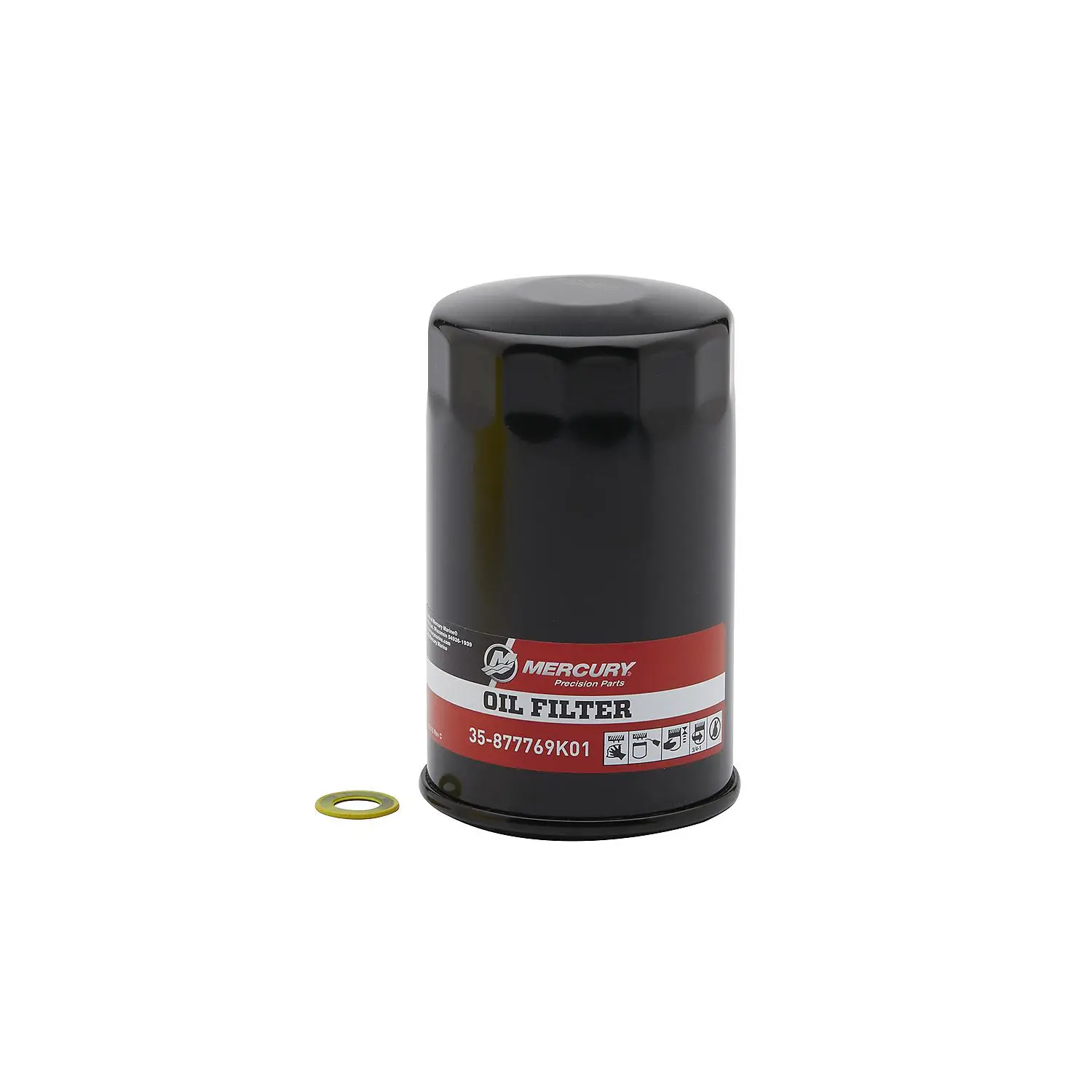 Mercury 8M0188359 SAE 25W-40 4-Stroke Outboard Oil Change Kit for Mercury L6 200-400hp Verado Outboards - Image 4