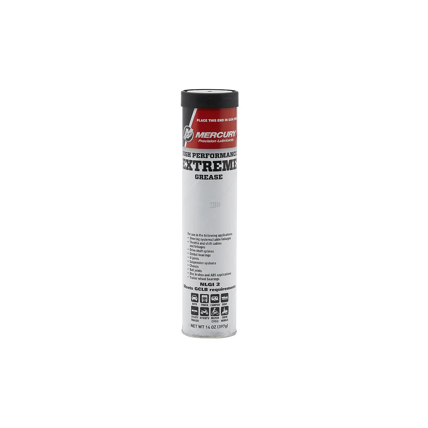 Mercury 8M0190472 High Performance Extreme Grease - Multi-Purpose Marine Lubricant - 14 oz Cartridge - Image 3