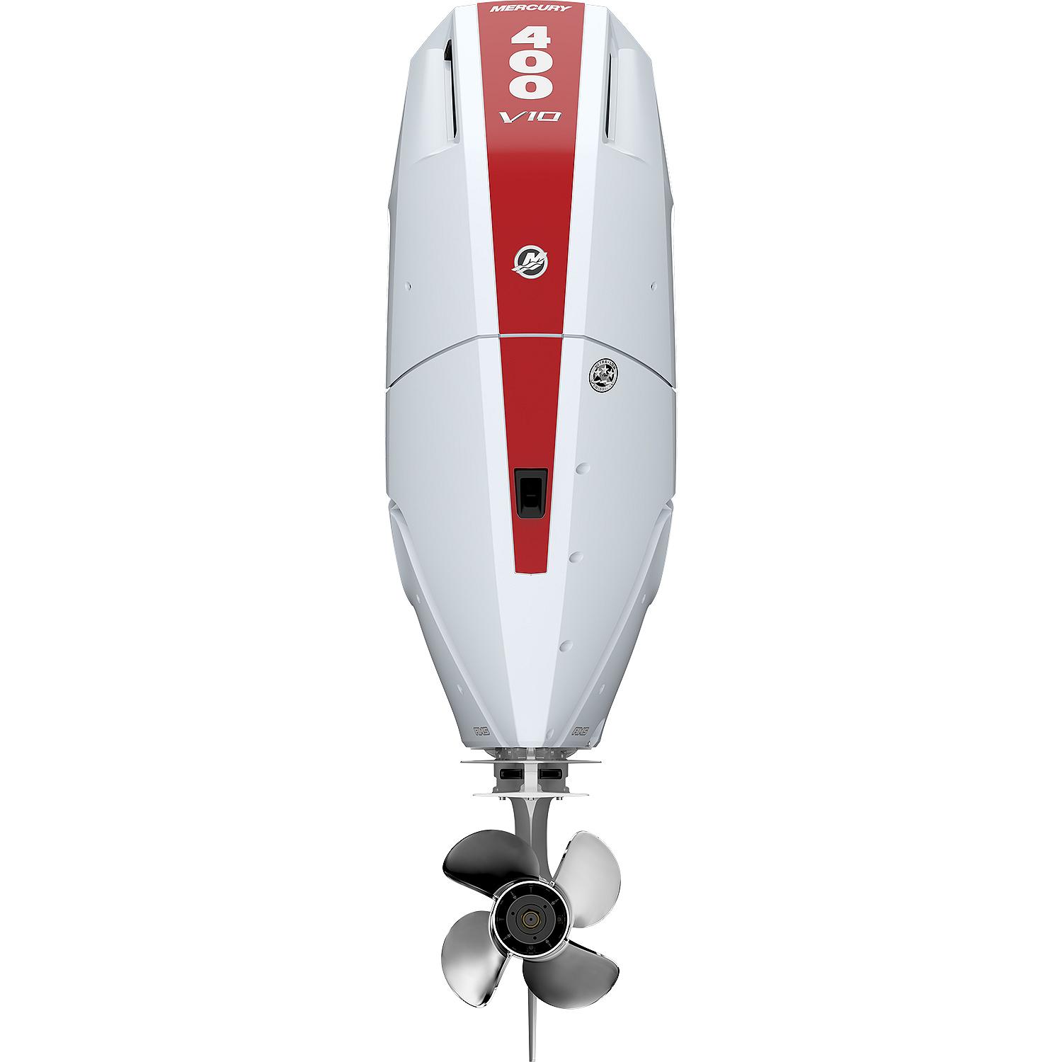 Mercury Redline Red Accent Panel Kit 8M0203820 for V10 Verado Outboards - Image 2