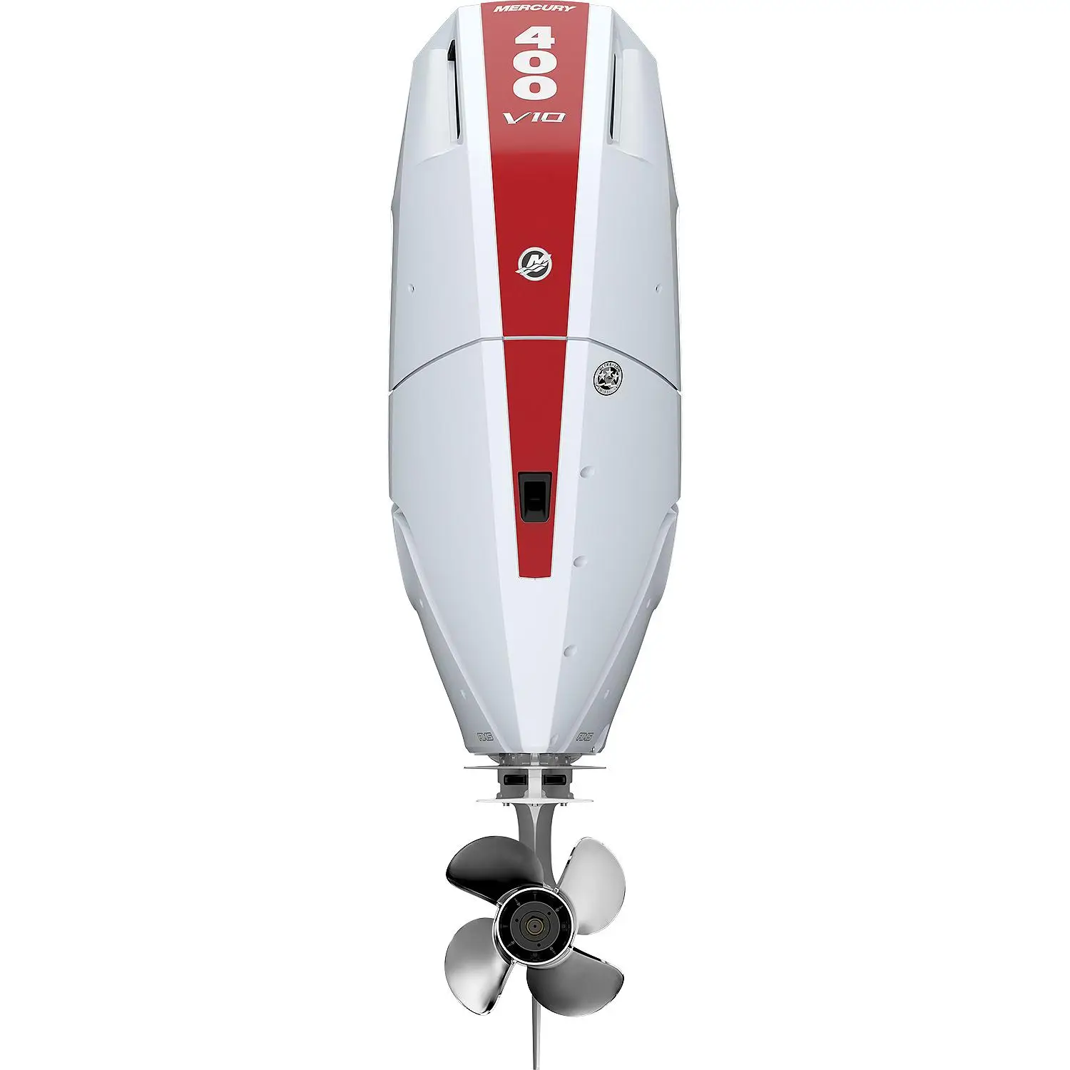 Mercury Redline Red Accent Panel Kit 8M0203820 for V10 Verado Outboards - Image 2