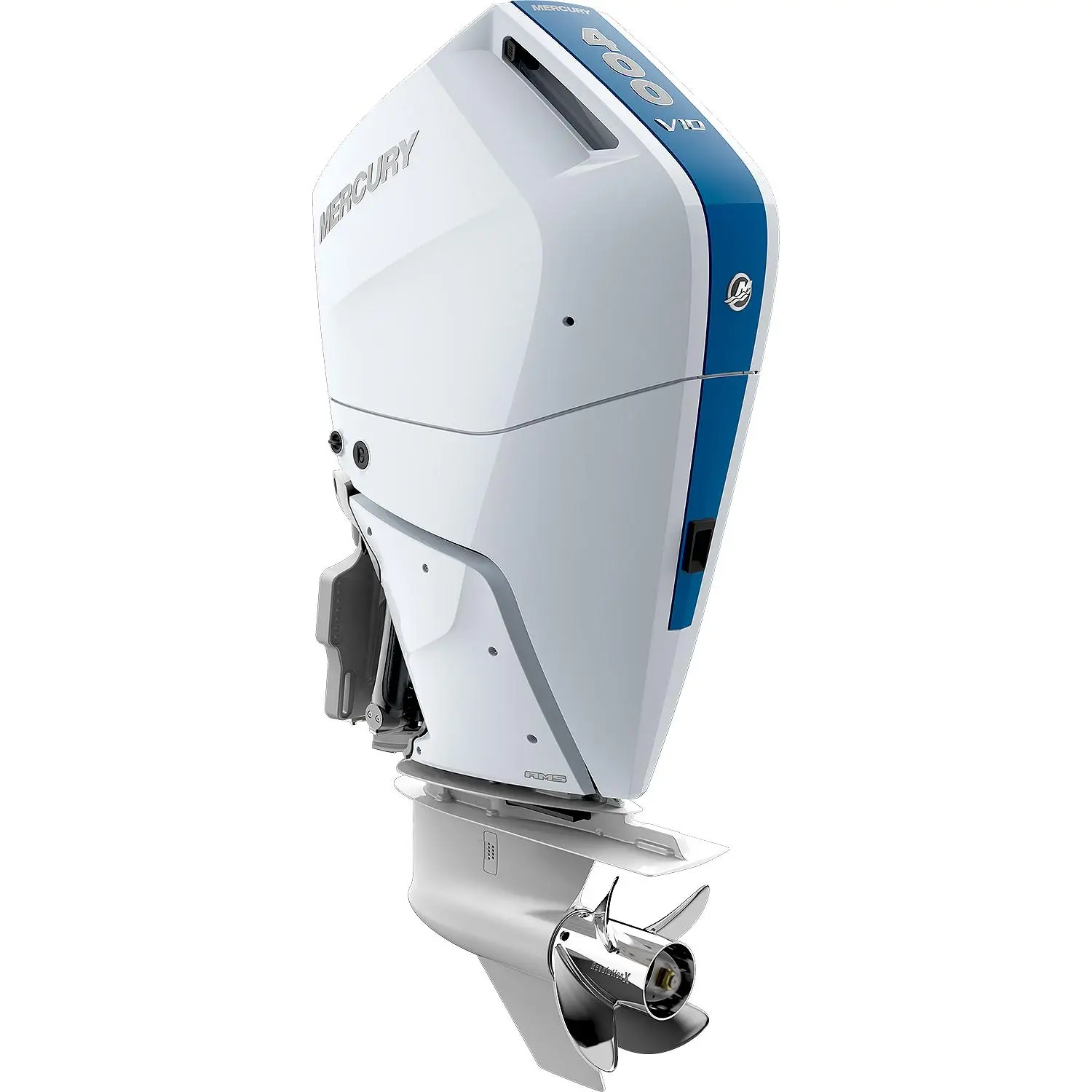 Mercury Pacific Blue Accent Panel Kit 8M0203821 for V10 Verado Outboards - Image 2