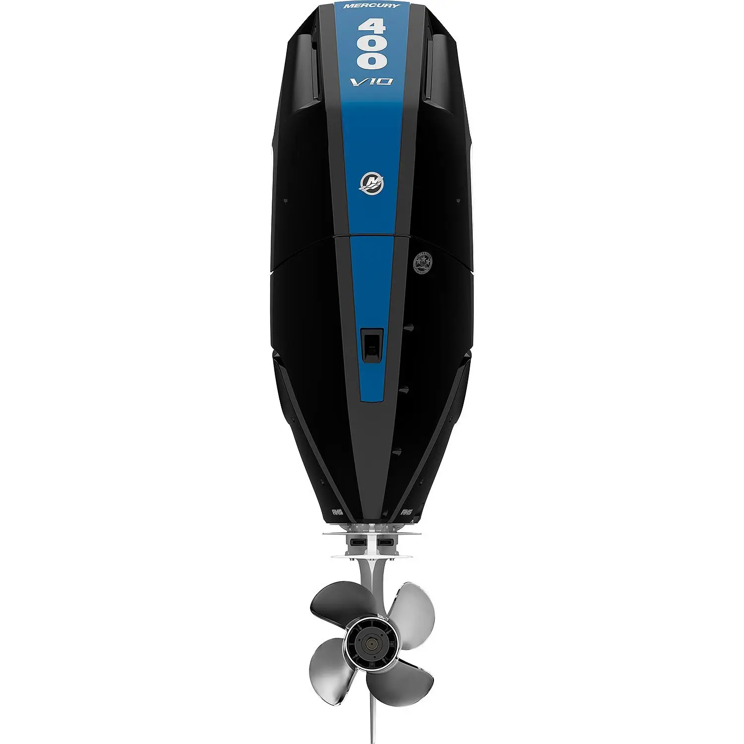 Mercury Pacific Blue Accent Panel Kit 8M0203821 for V10 Verado Outboards - Image 4